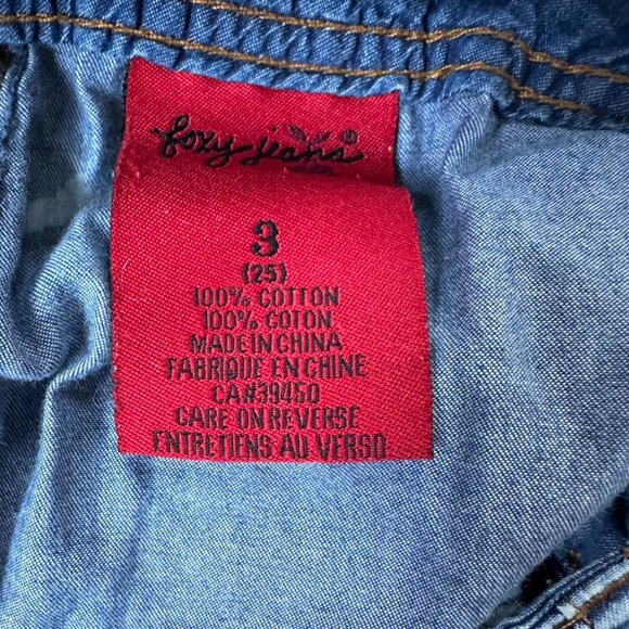 Y2K Banded Hem Denim Mini Skirt - Foxy Jeans (2000s) - Picture 7 of 8